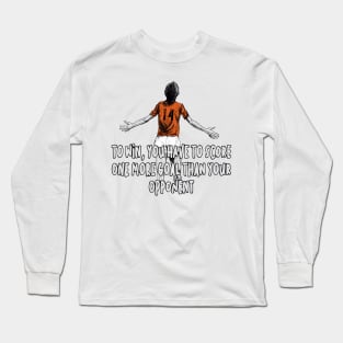 Johan Cruyff Simple Tactics Long Sleeve T-Shirt